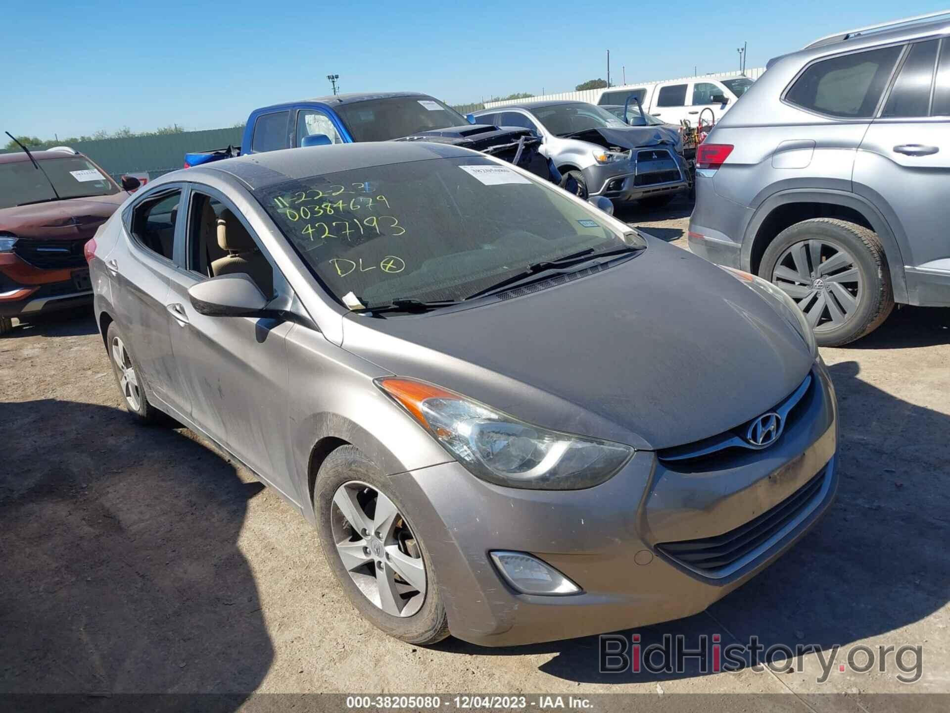 Photo 5NPDH4AE5DH427193 - HYUNDAI ELANTRA 2013