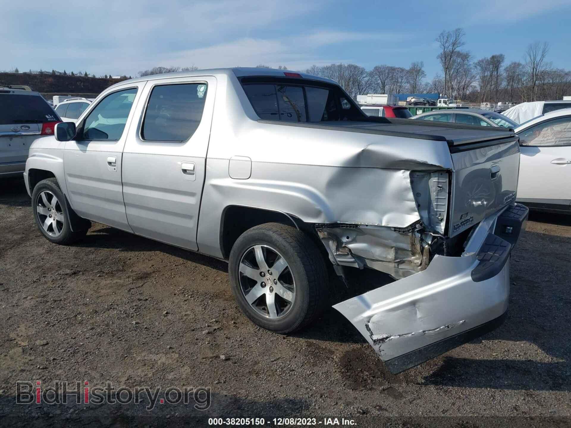 2014 HONDA RIDGELINE - VIN: 5FPYK1F65EB005306 - Фото 3