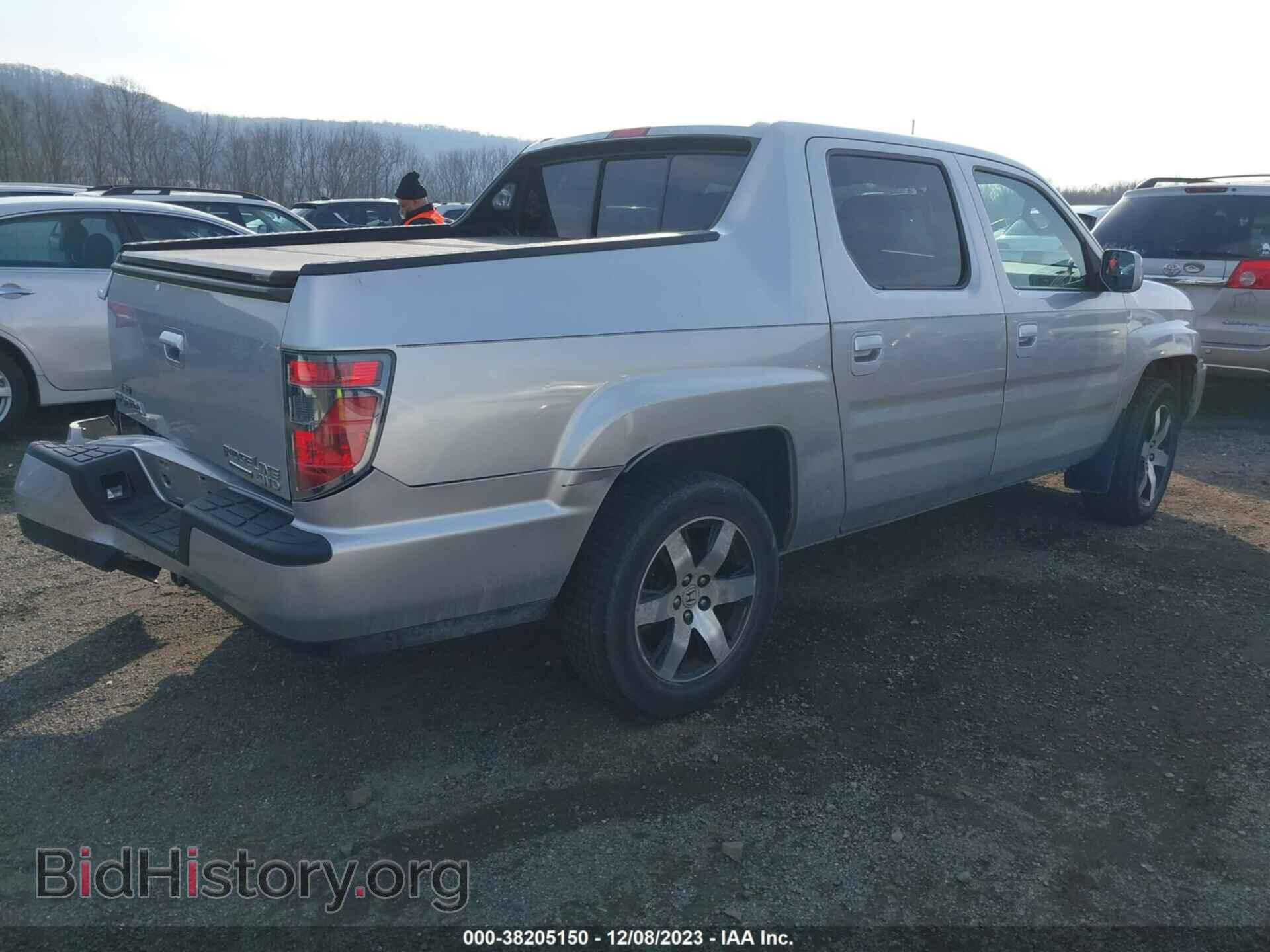 2014 HONDA RIDGELINE - VIN: 5FPYK1F65EB005306 - Фото 4