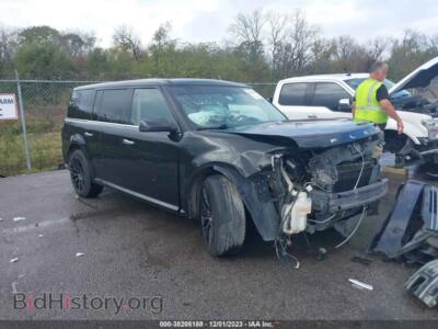 2013 Ford FLEX Limited, черный — VIN 2FMGK5D81DBD12012, IAAI
