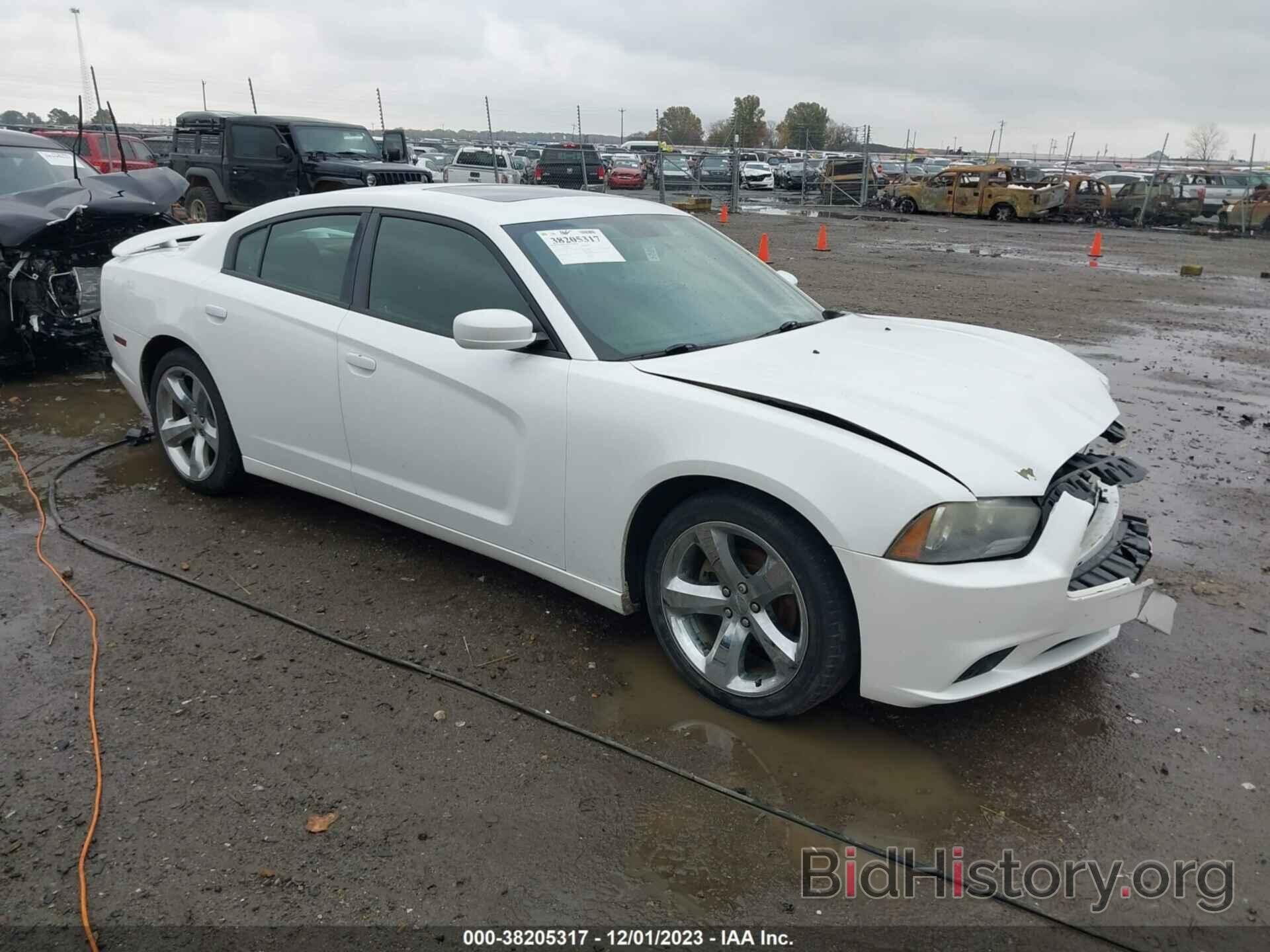 Photo 2C3CDXHG3DH555123 - DODGE CHARGER 2013