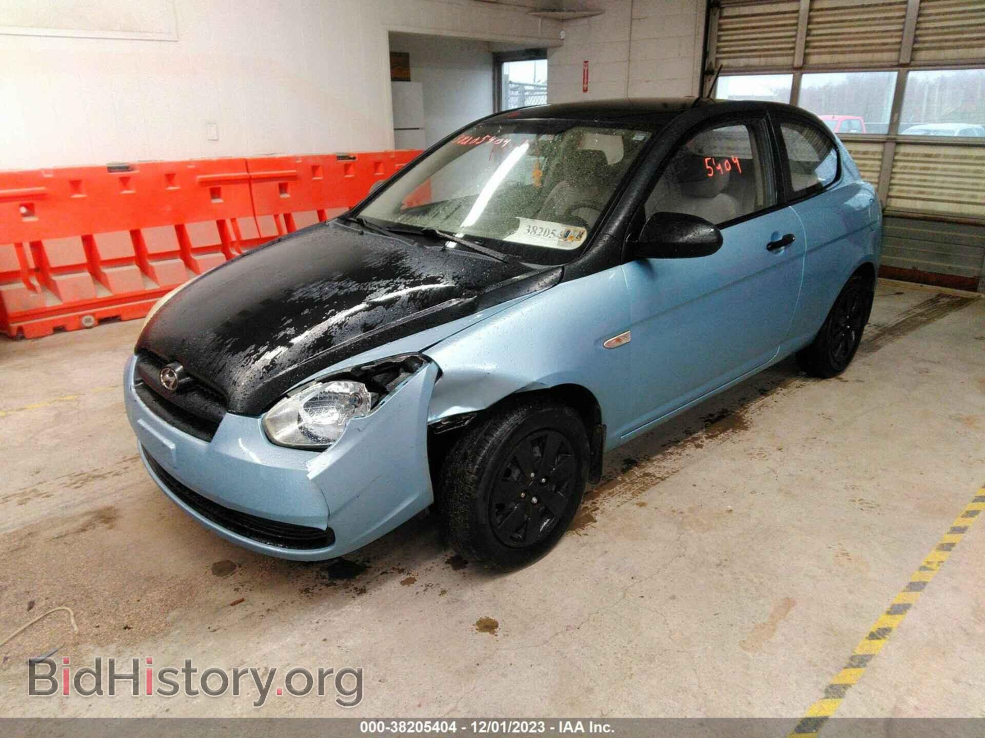 2008 HYUNDAI ACCENT - VIN: KMHCM36C58U094106 - Фото 2