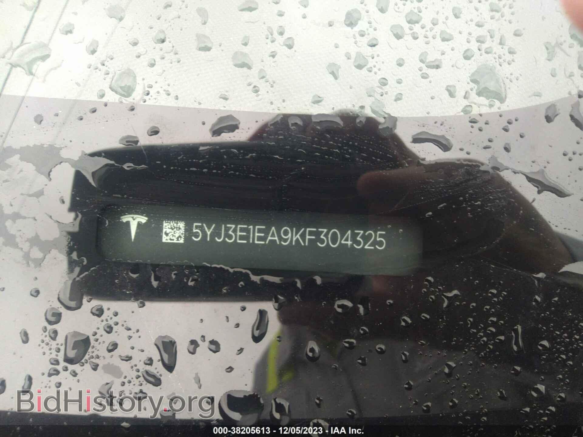 2019 TESLA MODEL 3 - VIN: 5YJ3E1EA9KF304325 - Photo 9