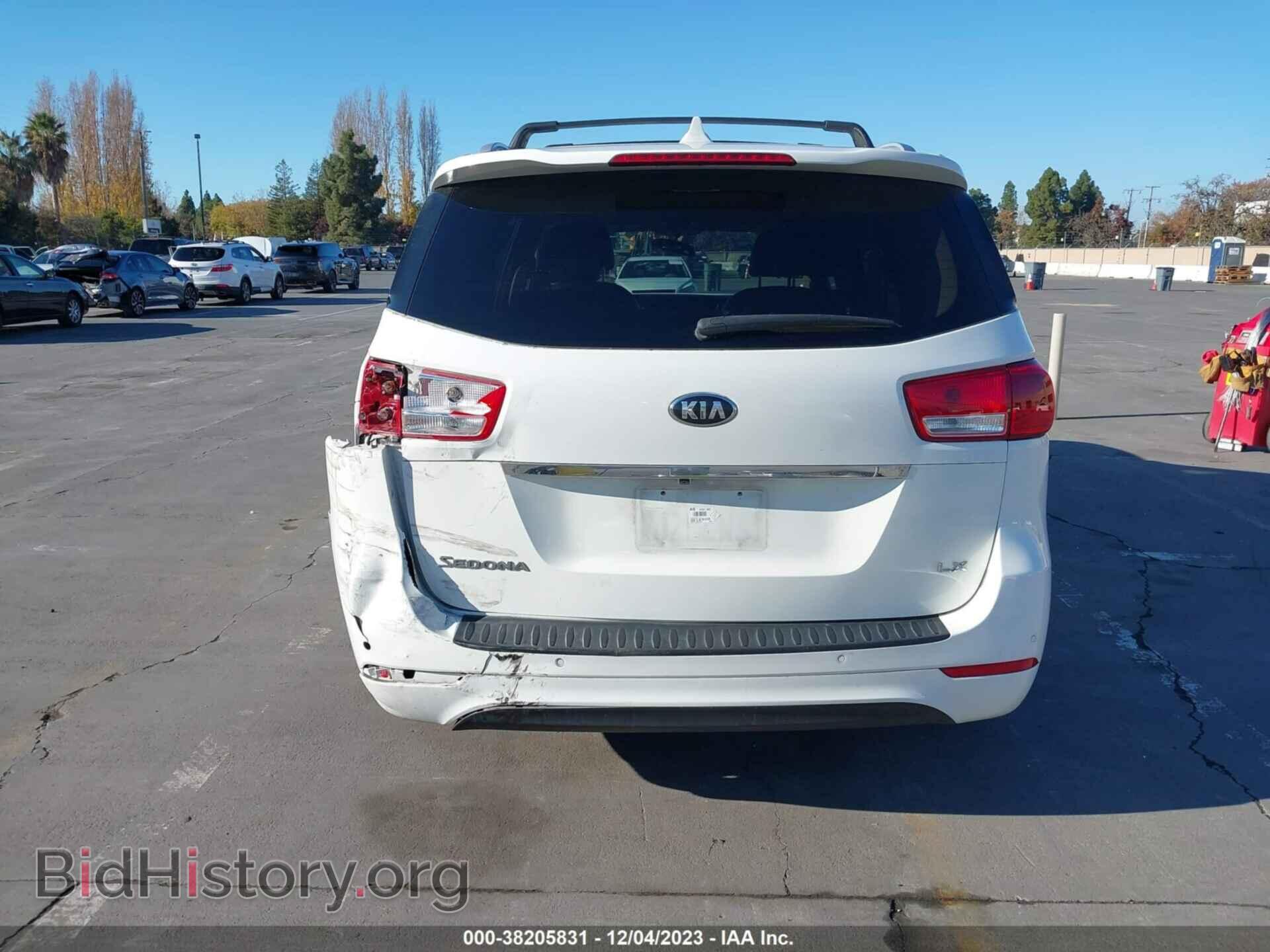 2017 KIA SEDONA - VIN: KNDMB5C19H6315174 - Фото 16
