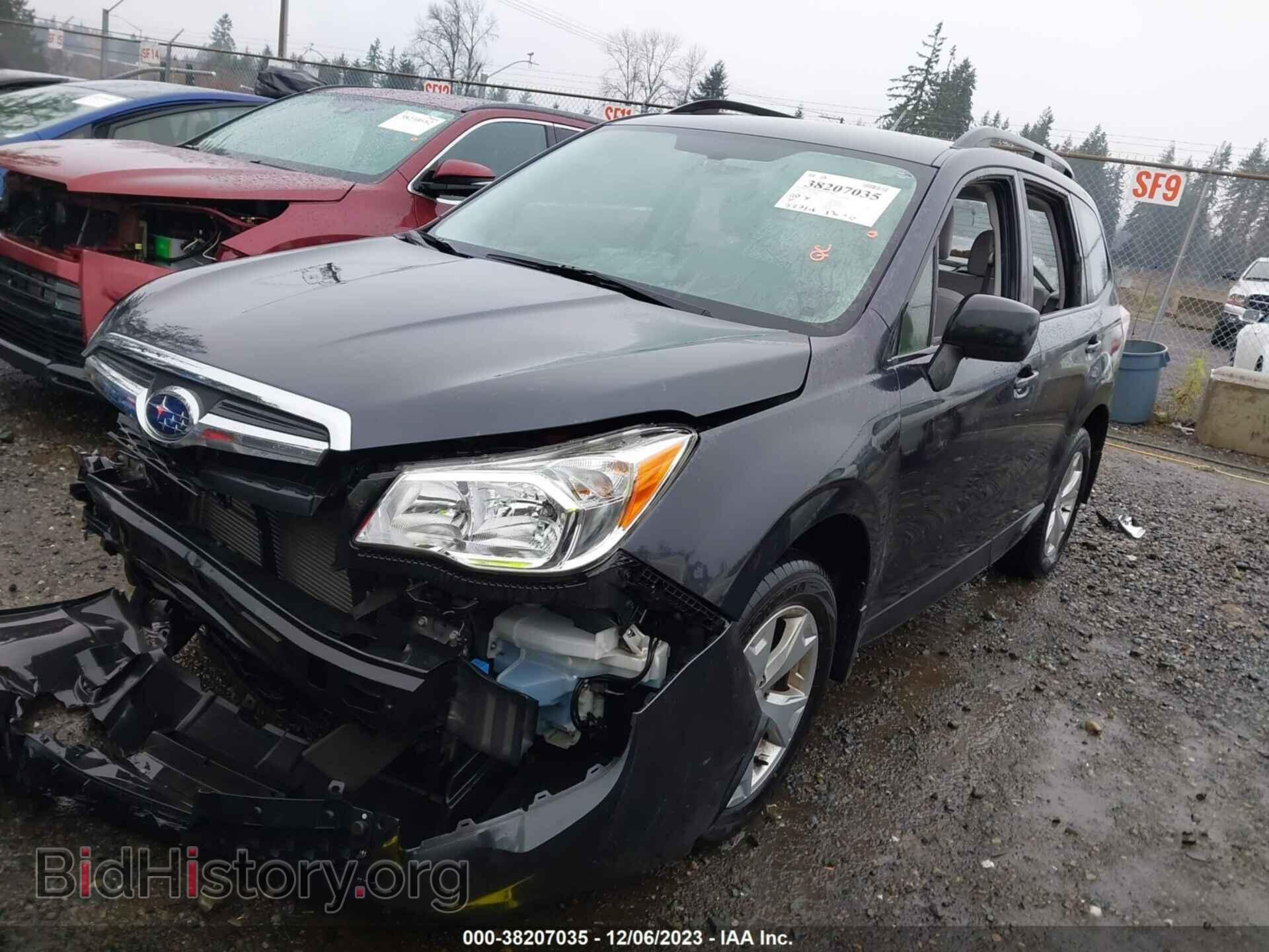 2016 SUBARU FORESTER - VIN: JF2SJABC7GH562980 - Фото 2
