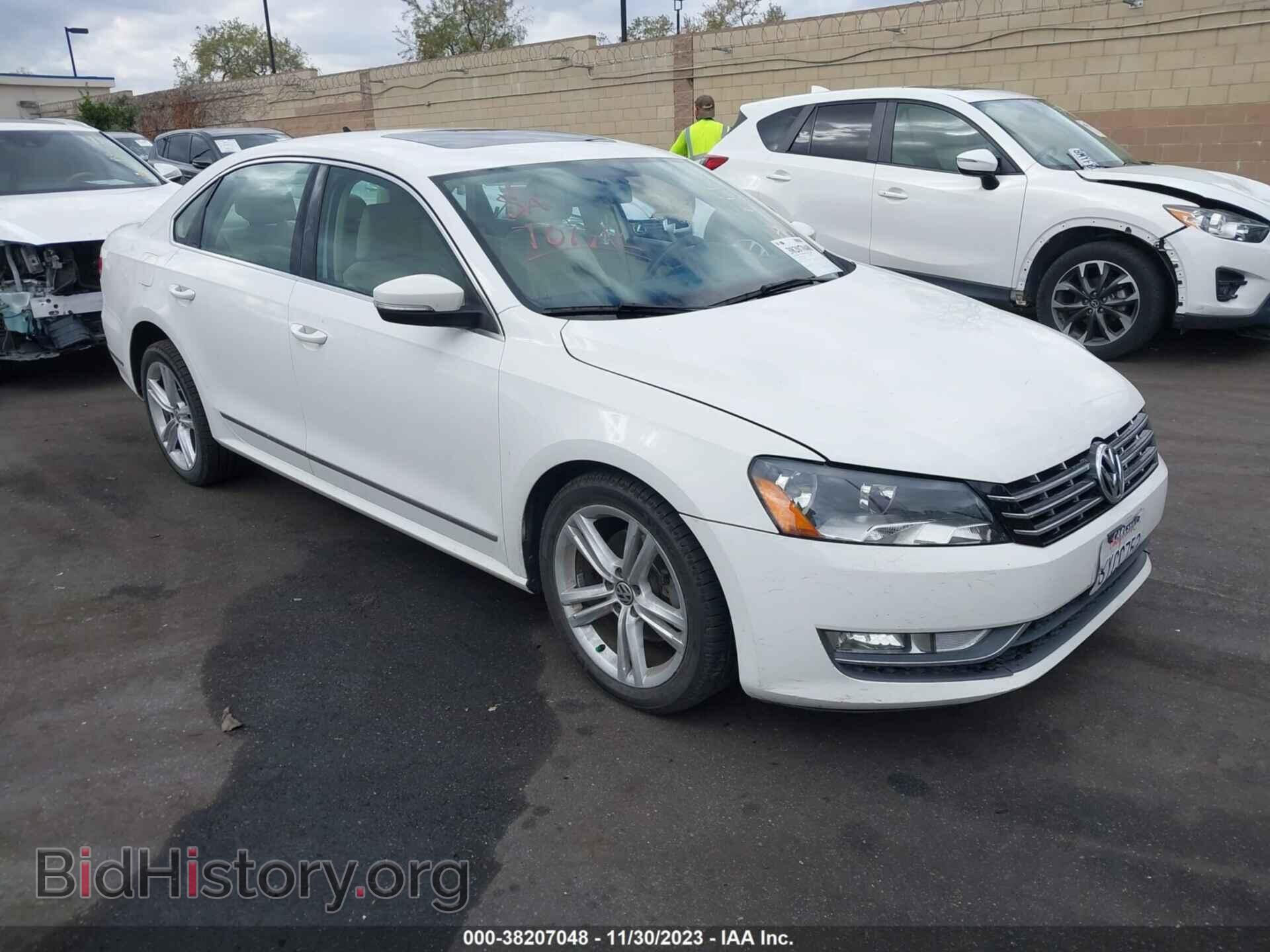Фотография 1VWCN7A39DC036237 - VOLKSWAGEN PASSAT 2013