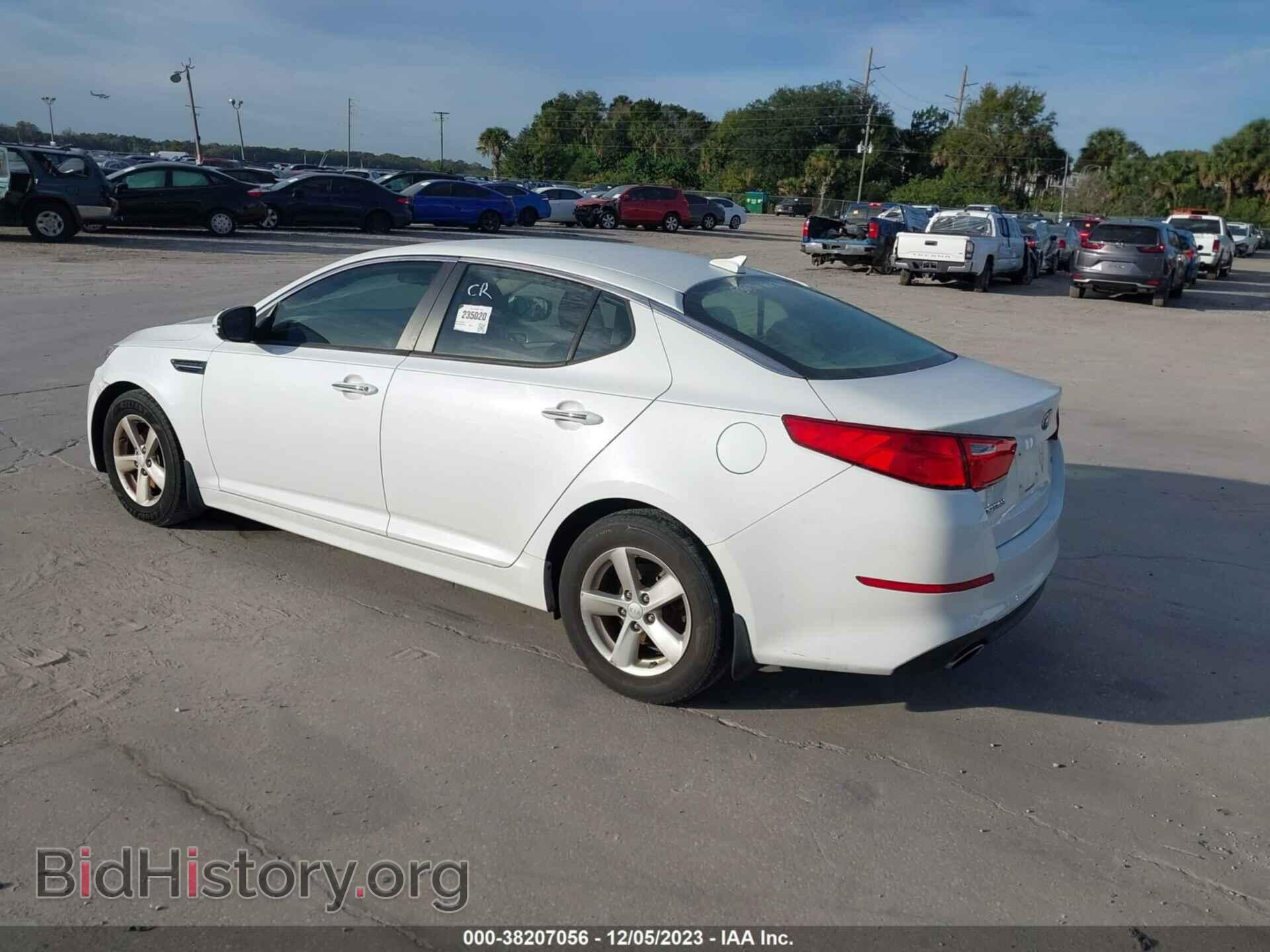 2015 KIA OPTIMA - VIN: 5XXGM4A75FG515217 - Фото 3