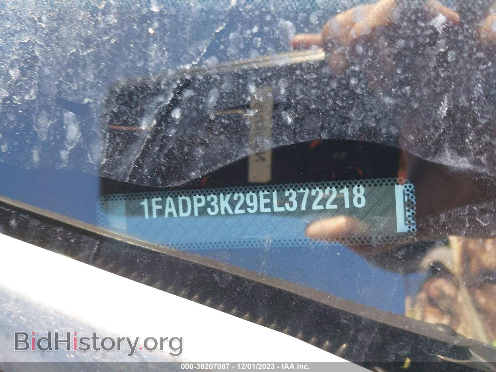 2014 FORD FOCUS - VIN: 1FADP3K29EL372218 - Фото 9