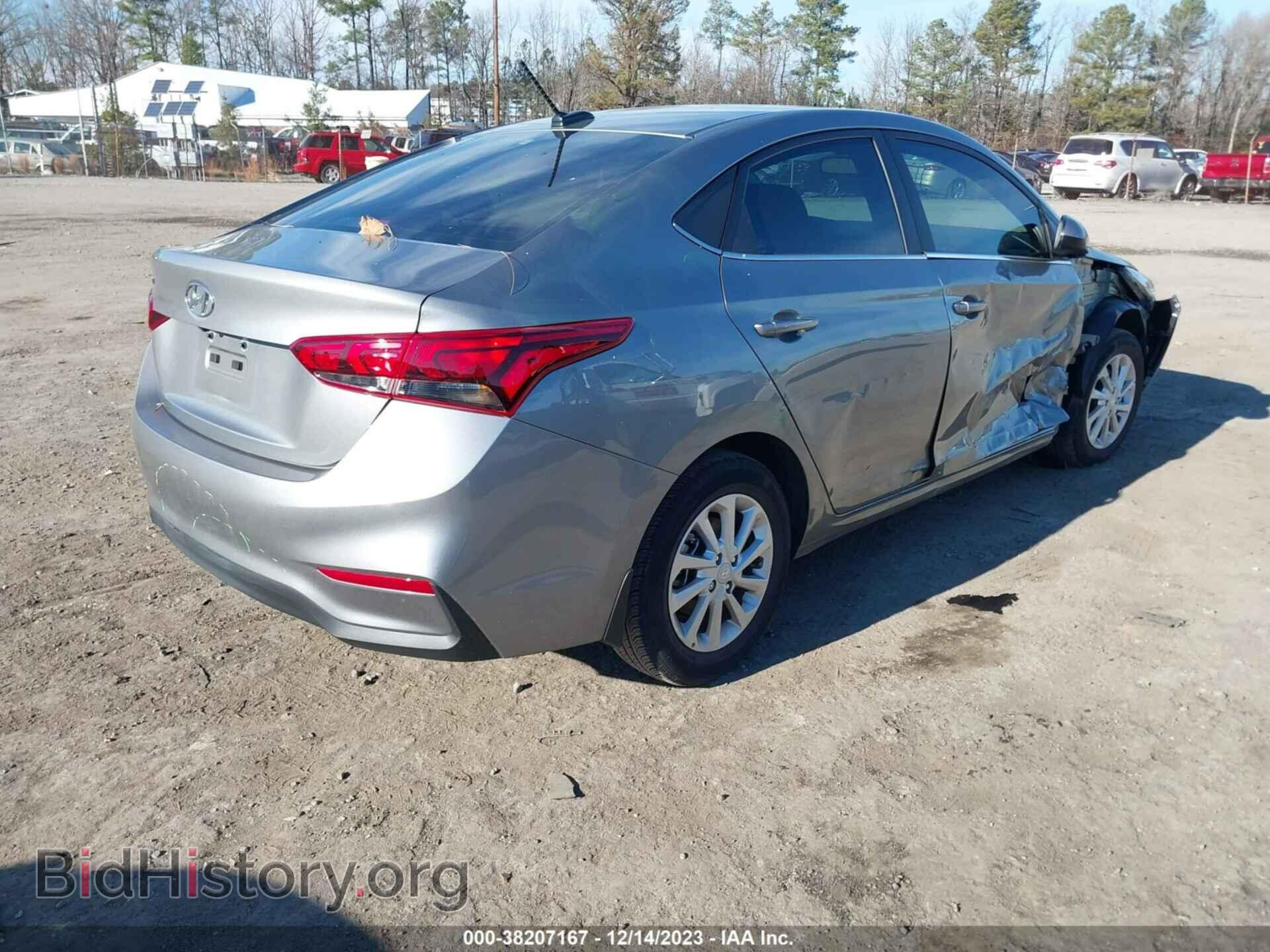 2022 HYUNDAI ACCENT - VIN: 3KPC24A64NE158132 - Фото 4
