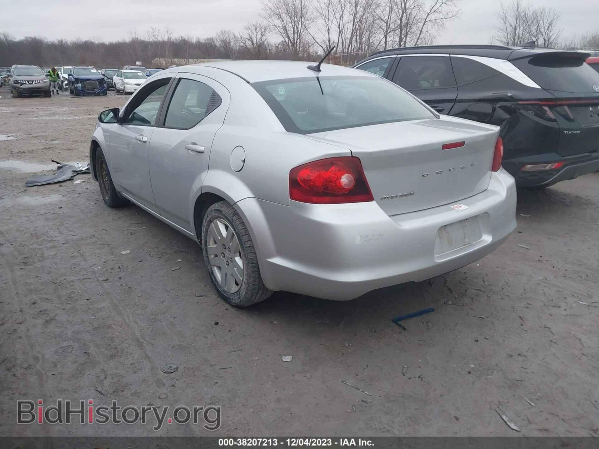 2012 DODGE AVENGER - VIN: 1C3CDZAB8CN253388 - Фото 3