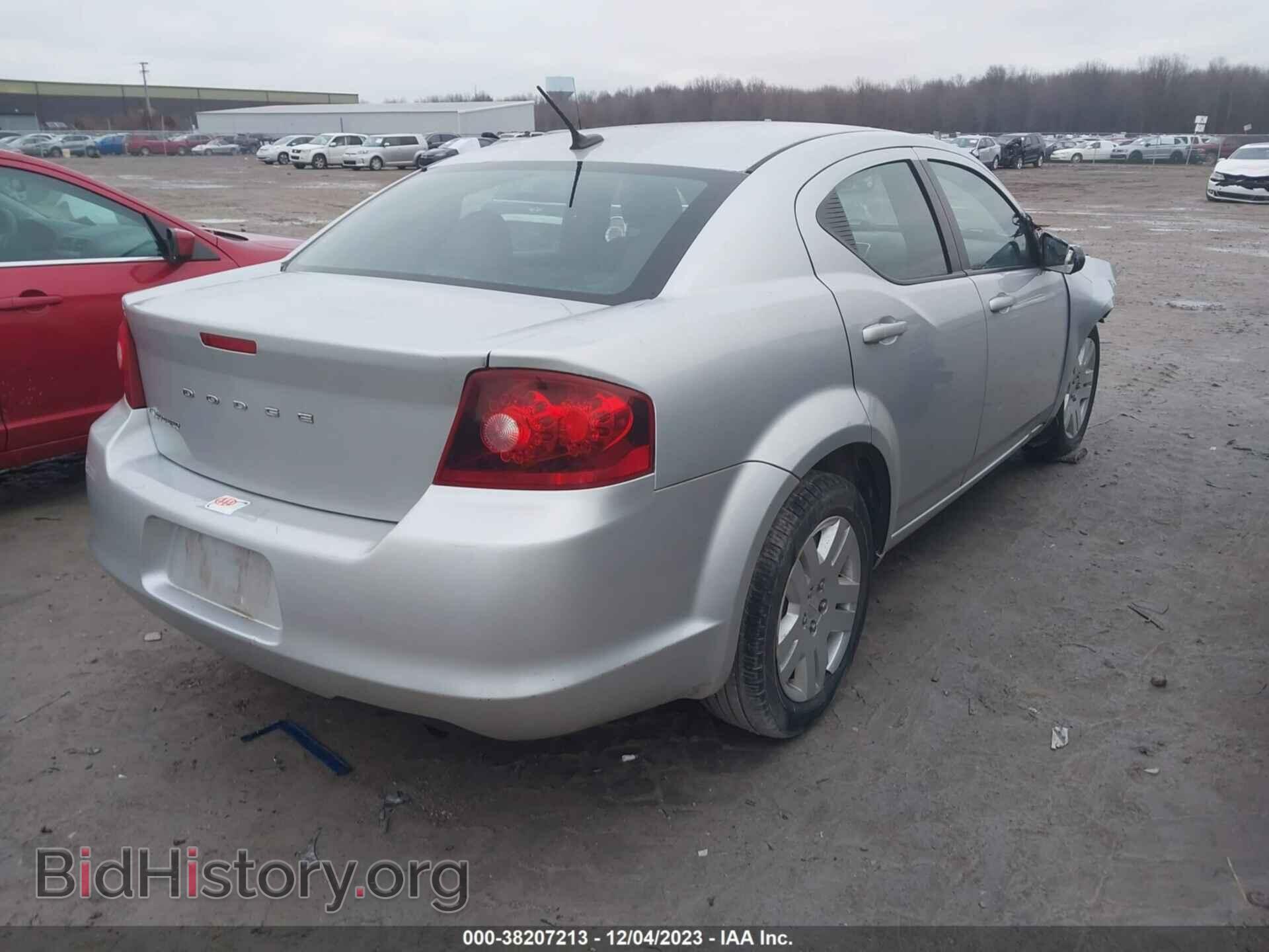 2012 DODGE AVENGER - VIN: 1C3CDZAB8CN253388 - Фото 4