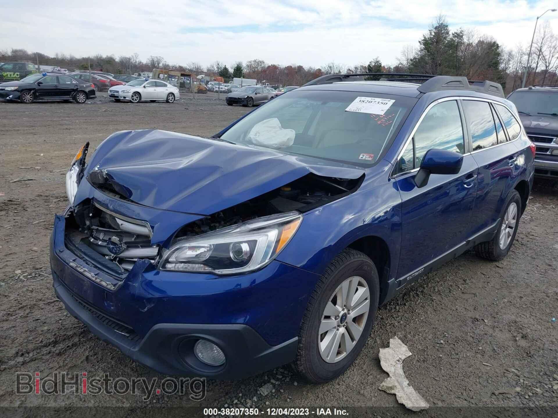 2017 SUBARU OUTBACK - VIN: 4S4BSADC2H3355707 - Фото 2