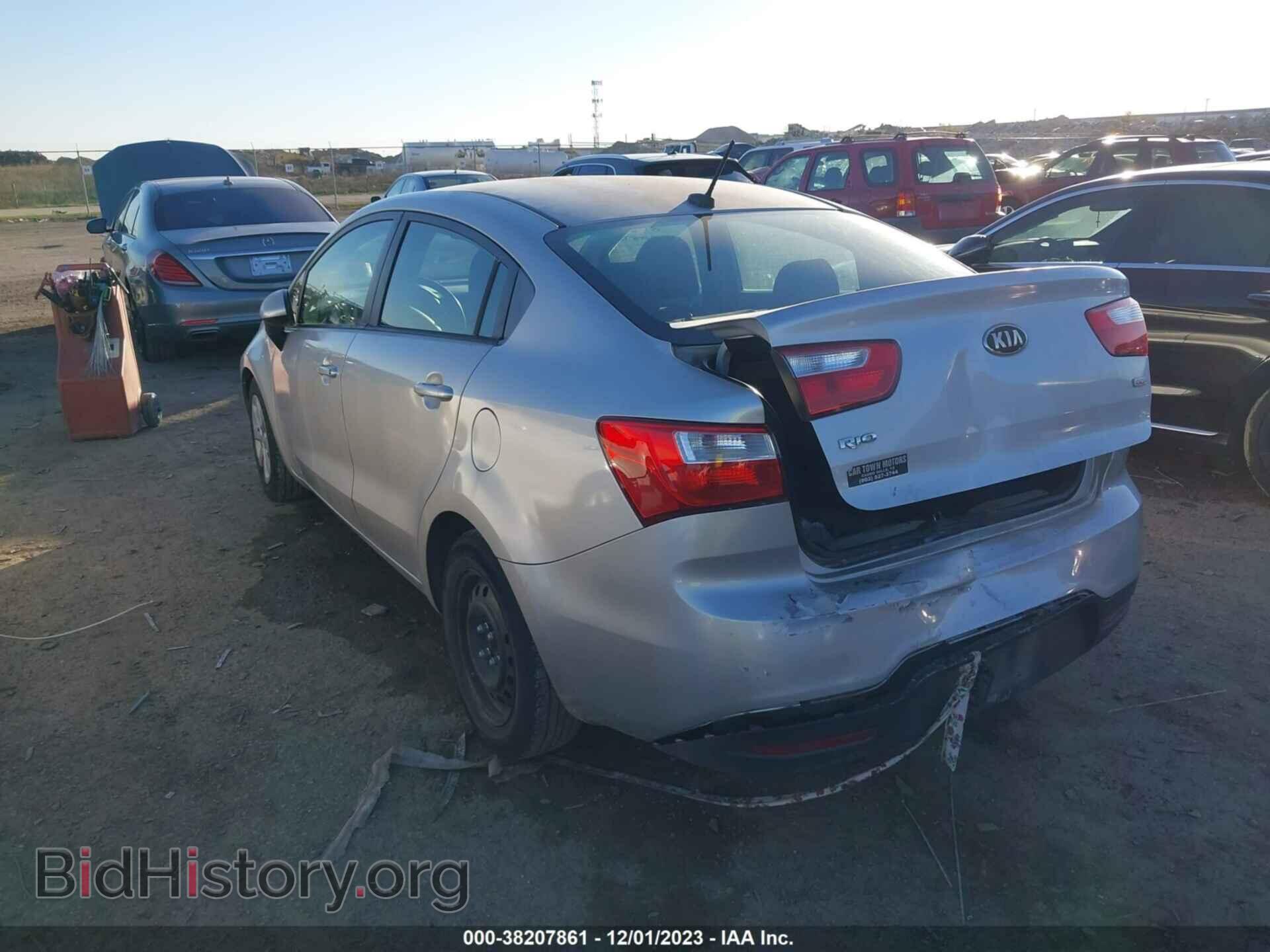 2014 KIA RIO - VIN: KNADM4A30E6325772 - Фото 3