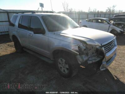 2010 Ford EXPLORER XLT, gray — VIN 1FMEU7DE6AUA66860, IAAI