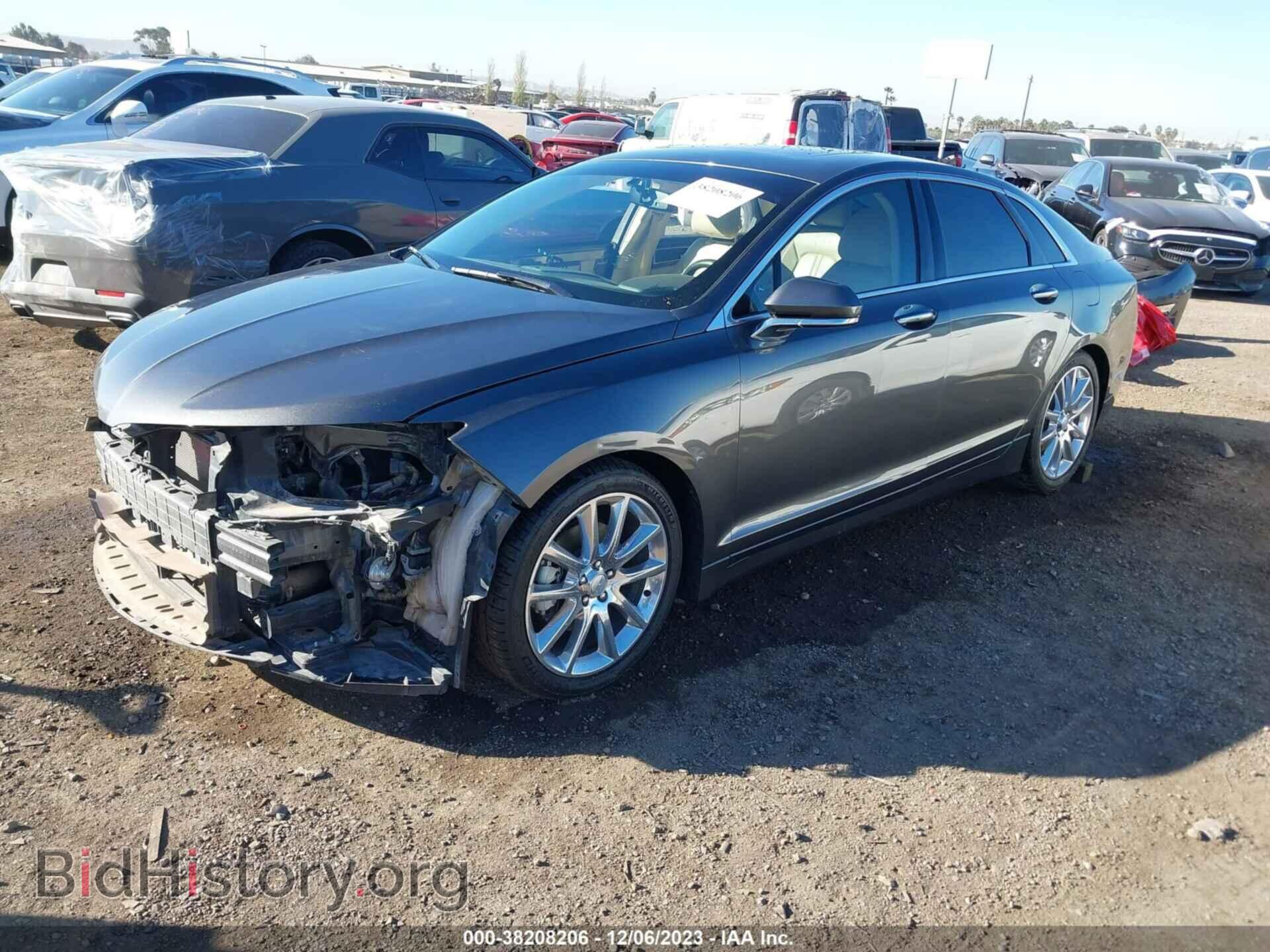 2015 LINCOLN MKZ - VIN: 3LN6L2G99FR621663 - Photo 2