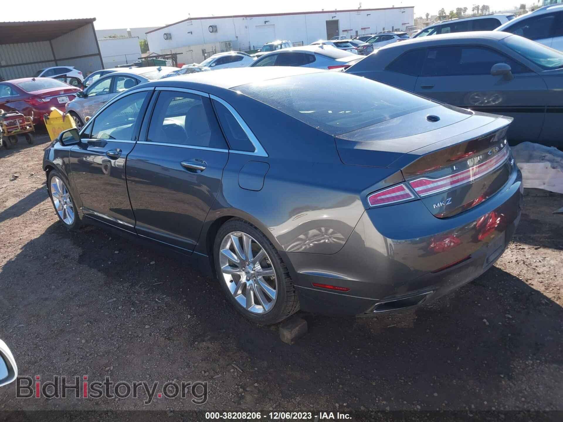 2015 LINCOLN MKZ - VIN: 3LN6L2G99FR621663 - Photo 3
