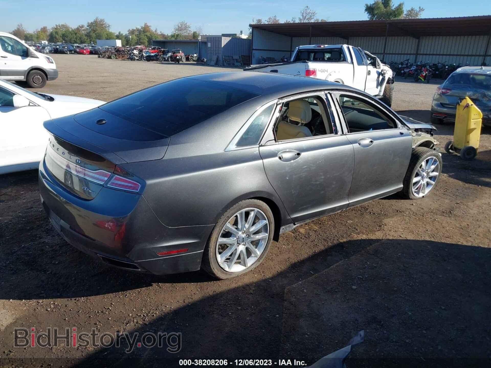 2015 LINCOLN MKZ - VIN: 3LN6L2G99FR621663 - Photo 4
