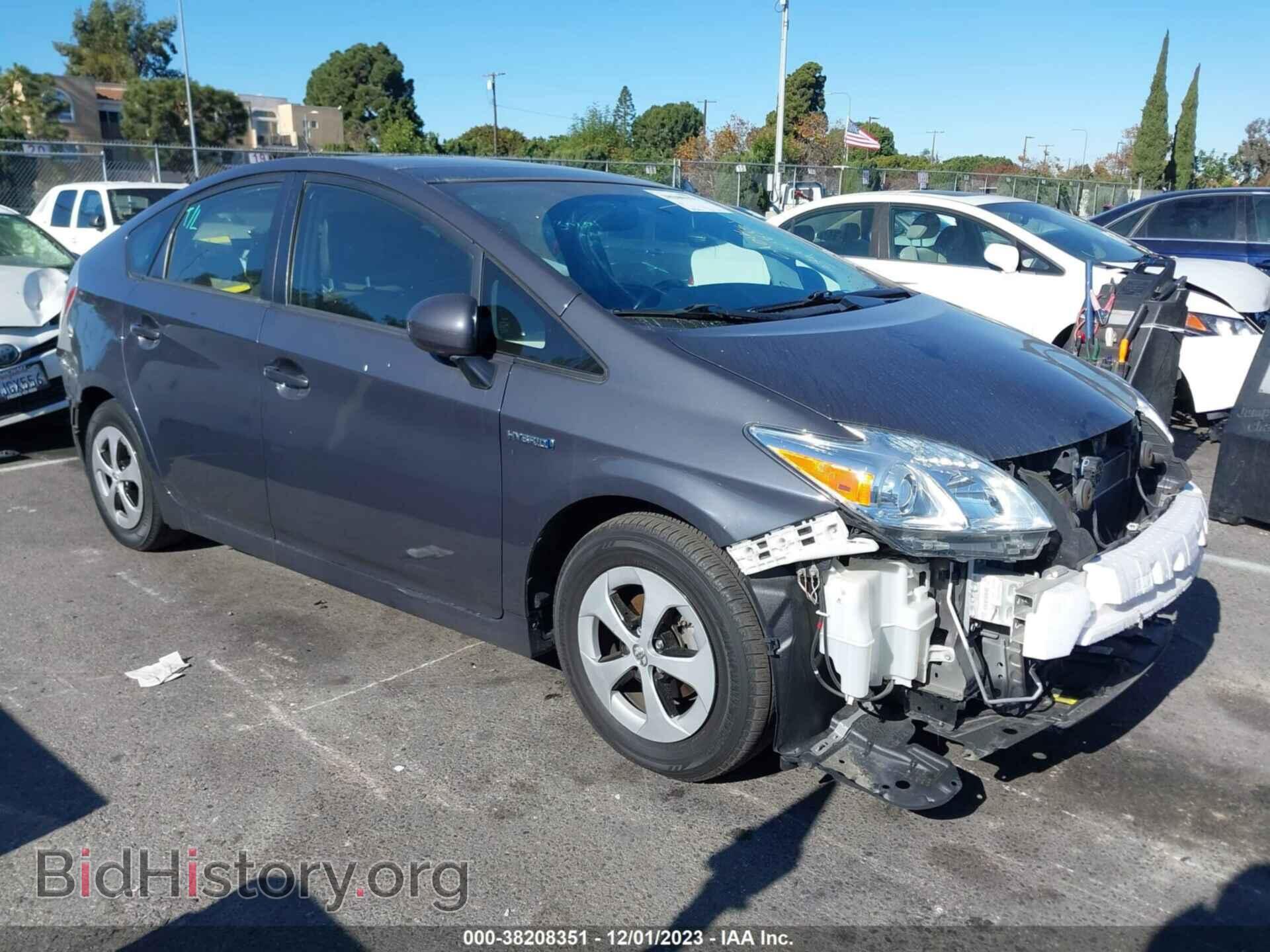 Photo JTDKN3DU1E1768497 - TOYOTA PRIUS 2014