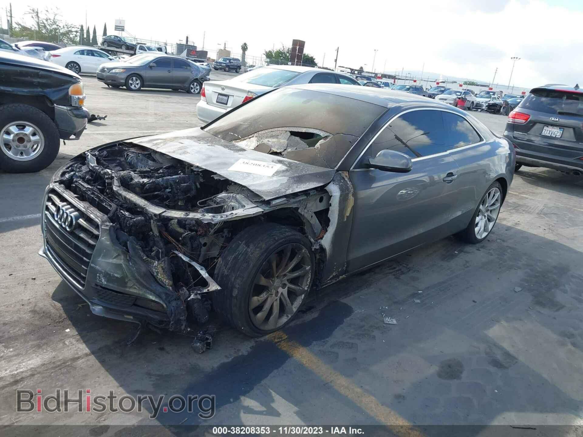2014 AUDI A5 - VIN: WAULFAFR9EA013397 - Фото 2