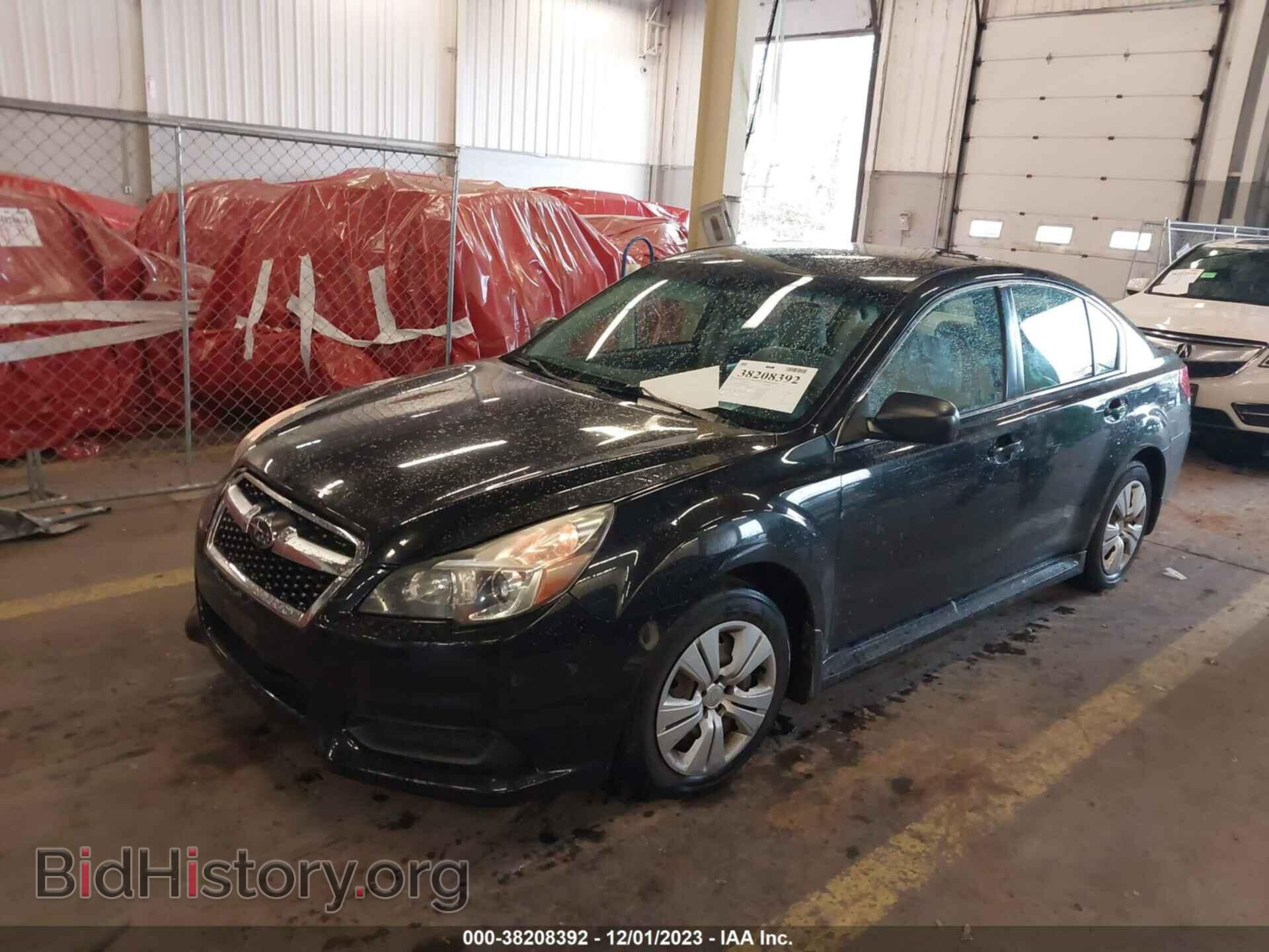 2013 SUBARU LEGACY - VIN: 4S3BMBA60D3033290 - Фото 2