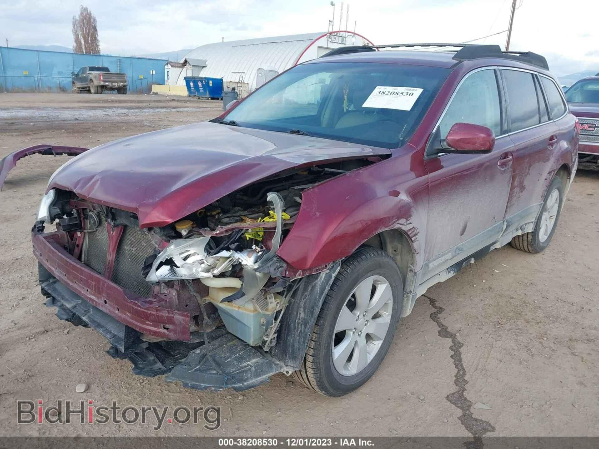 2011 SUBARU OUTBACK - VIN: 4S4BRBCC5B3436730 - Фото 2