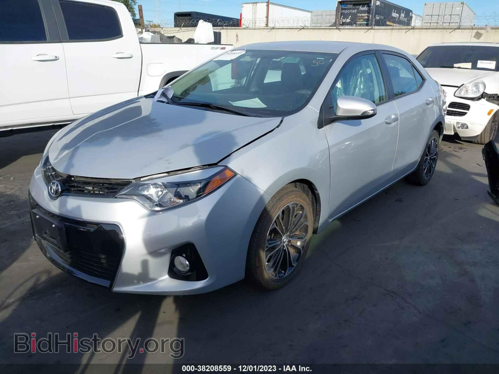 2015 TOYOTA COROLLA - VIN: 2T1BURHE2FC266796 - Фото 2
