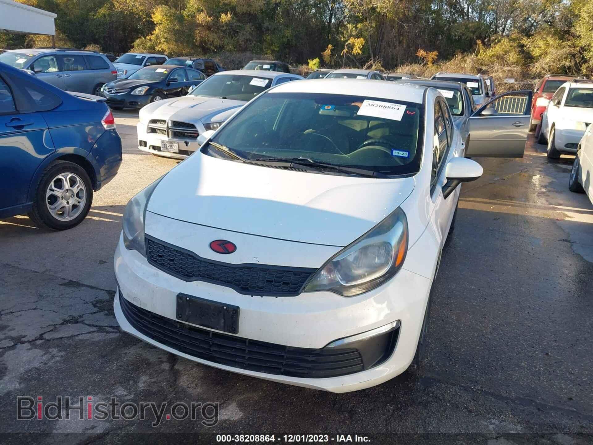 2016 KIA RIO - VIN: KNADM4A30G6688477 - Фото 2