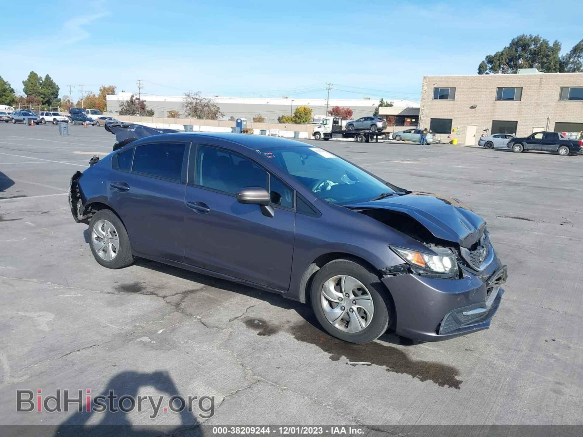 Фотография 19XFB2F53EE247577 - HONDA CIVIC 2014