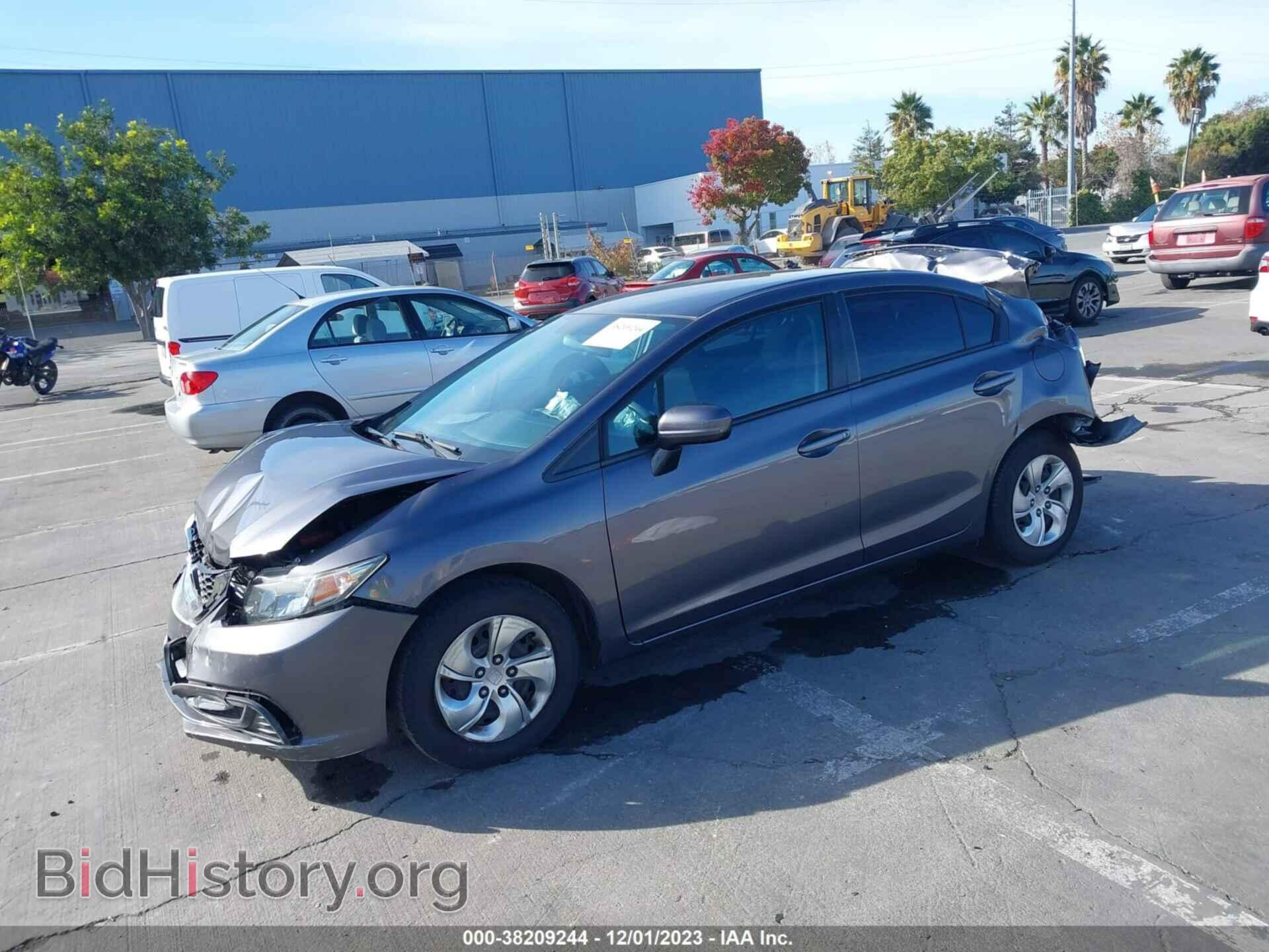 2014 HONDA CIVIC - VIN: 19XFB2F53EE247577 - Фото 2