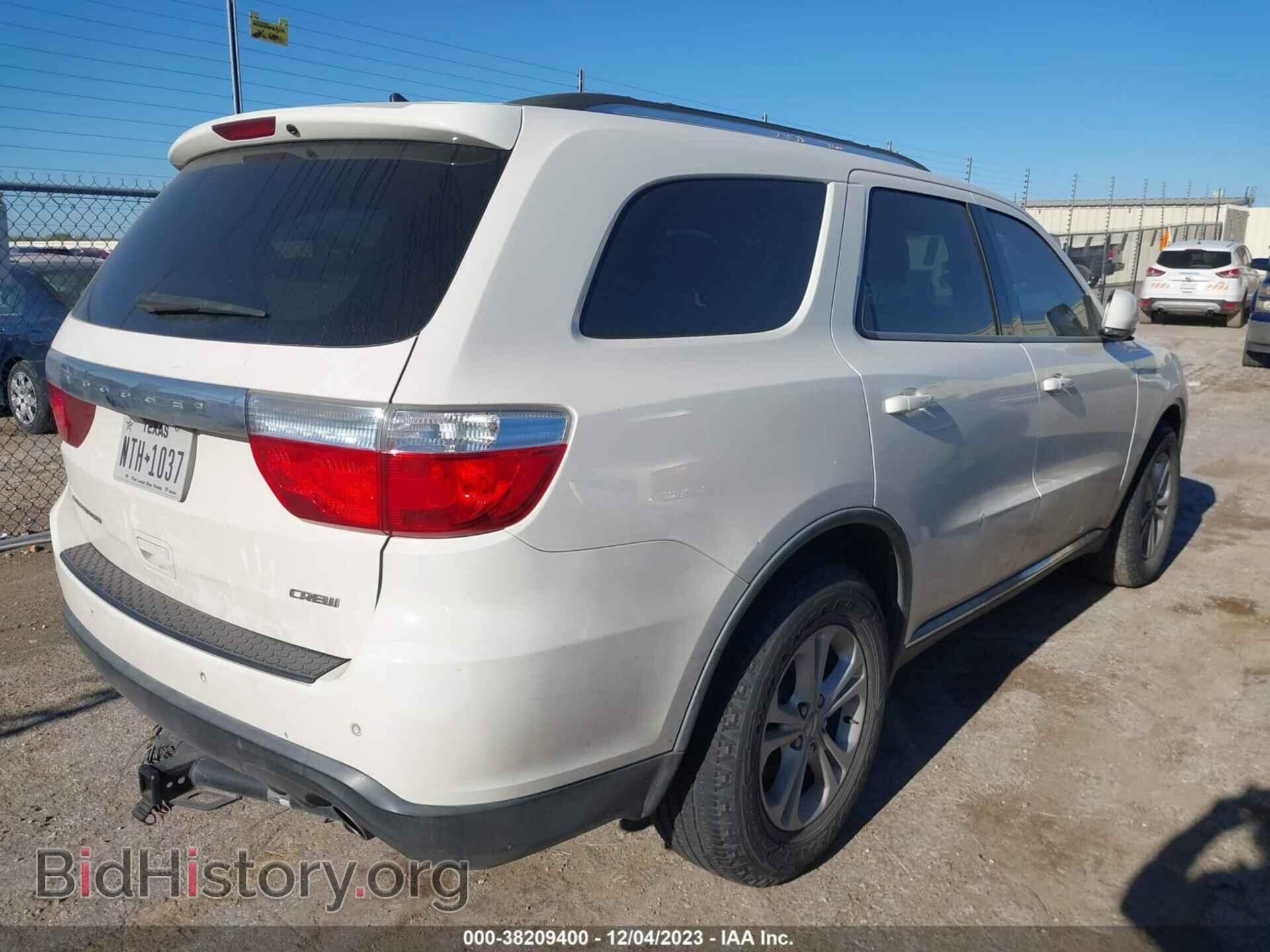 2012 DODGE DURANGO - VIN: 1C4RDHDGXCC126547 - Фото 4