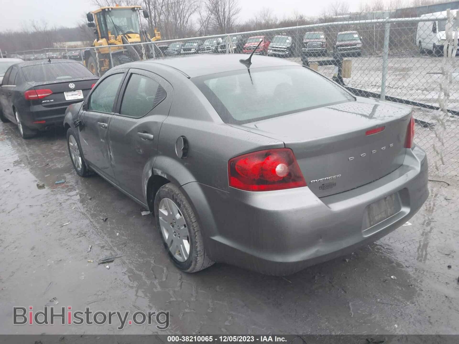 2012 DODGE AVENGER - VIN: 1C3CDZAB8CN224358 - Фото 3