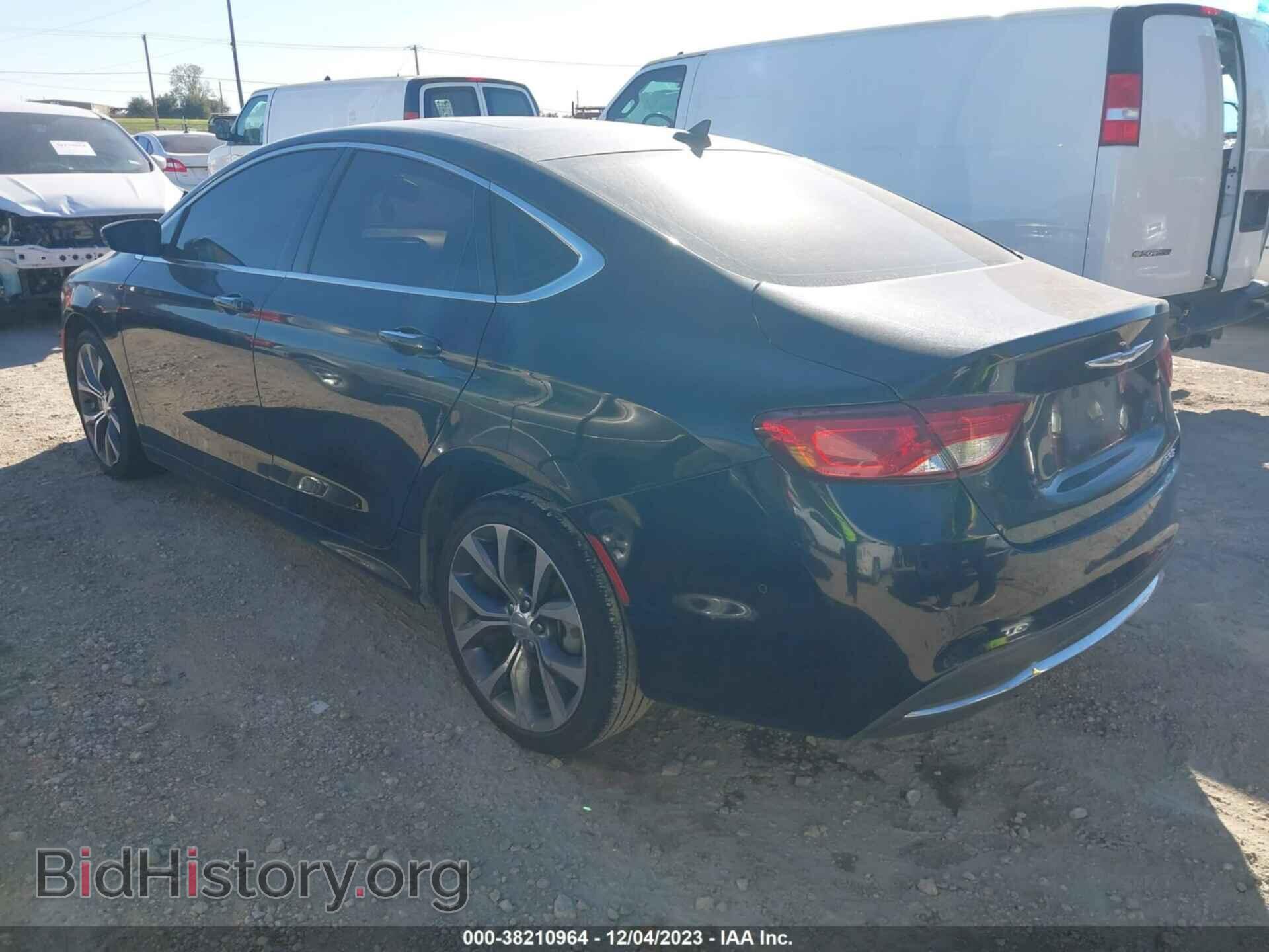 2015 CHRYSLER 200 - VIN: 1C3CCCCB0FN683045 - Фото 3