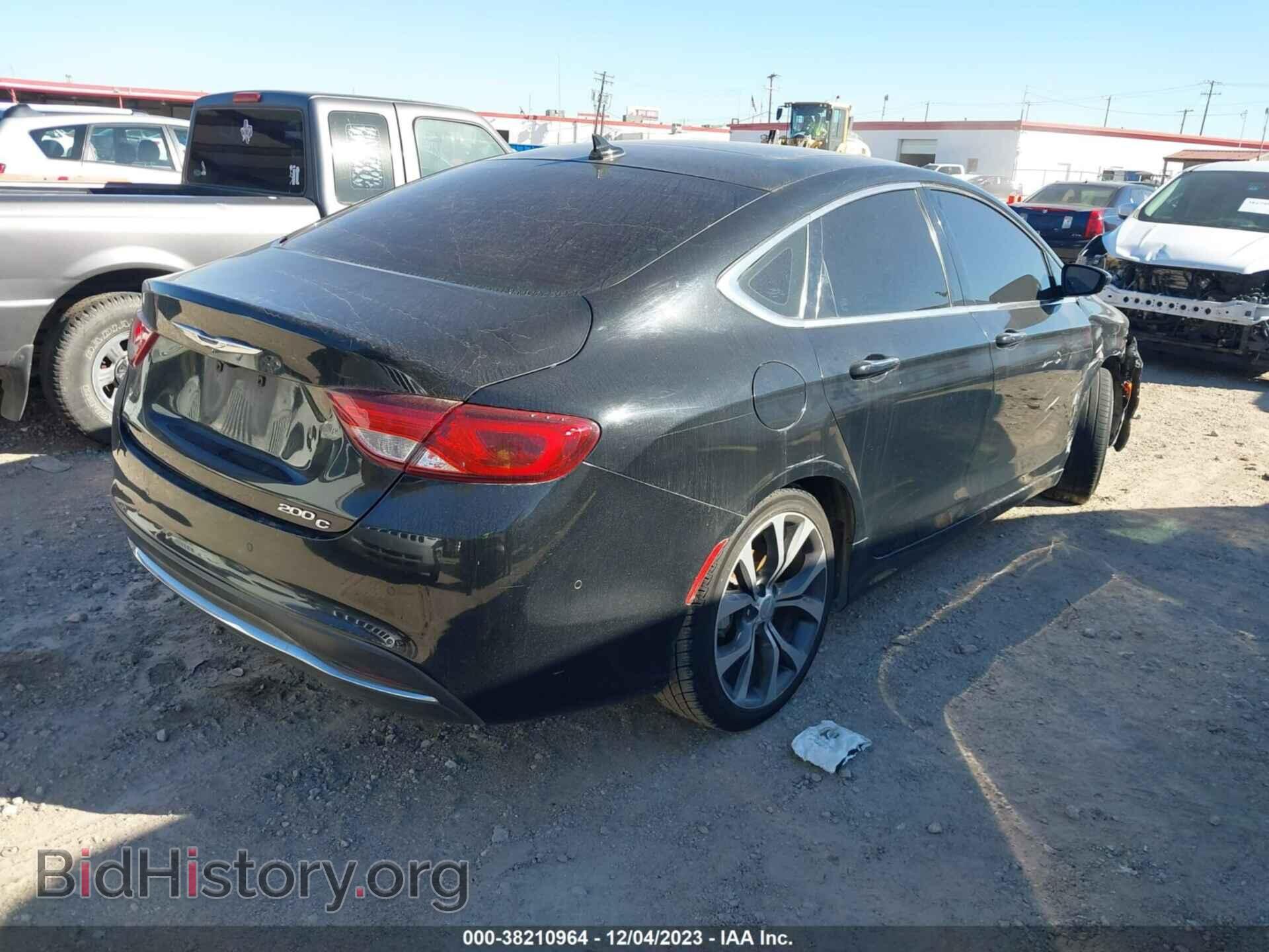 2015 CHRYSLER 200 - VIN: 1C3CCCCB0FN683045 - Фото 4