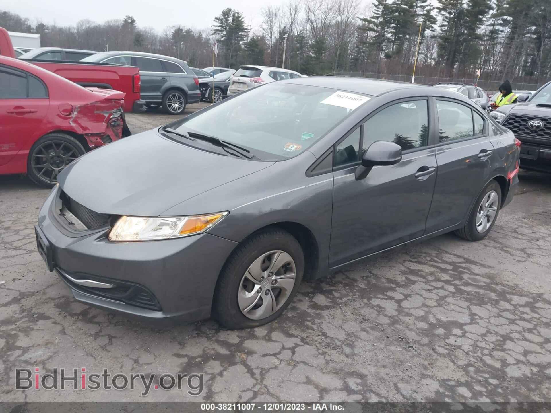 2013 HONDA CIVIC - VIN: 19XFB2F59DE214808 - Фото 2