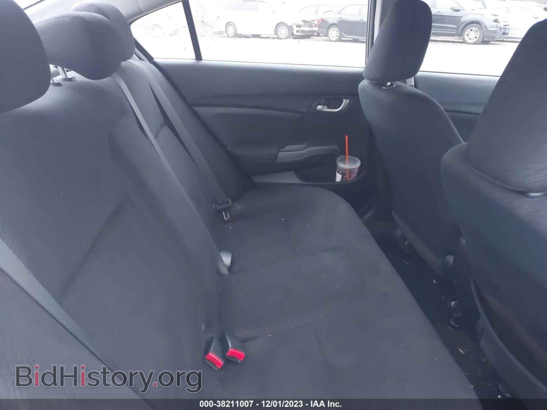 2013 HONDA CIVIC - VIN: 19XFB2F59DE214808 - Фото 8