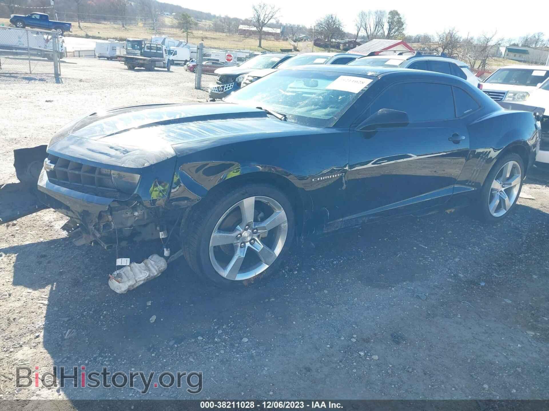 2013 CHEVROLET CAMARO - VIN: 2G1FA1E32D9181770 - Фото 2