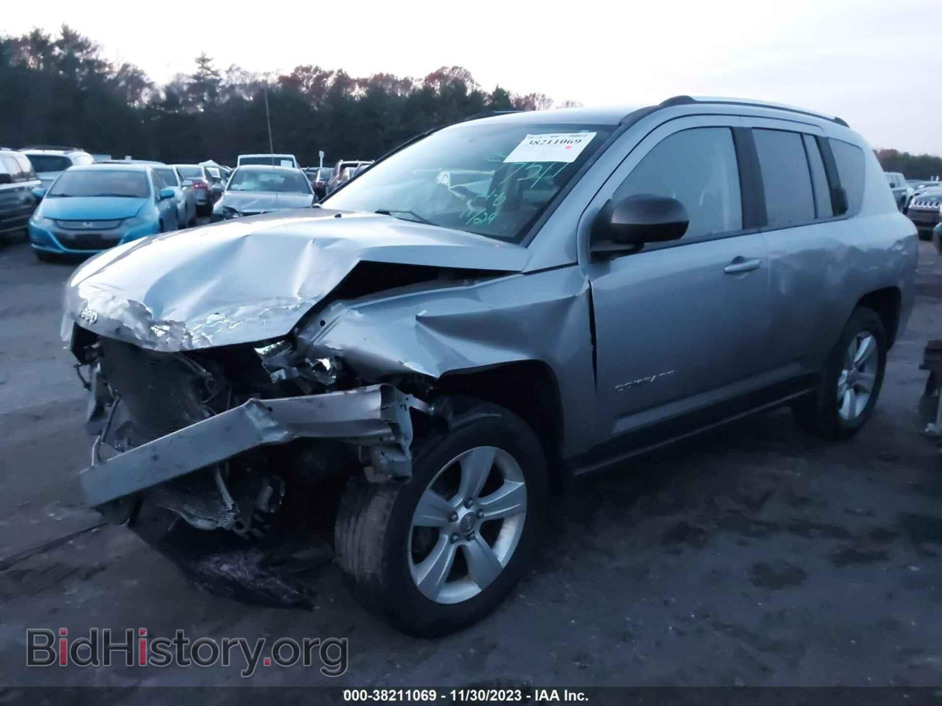 2015 JEEP COMPASS - VIN: 1C4NJDBB2FD162674 - Фото 2