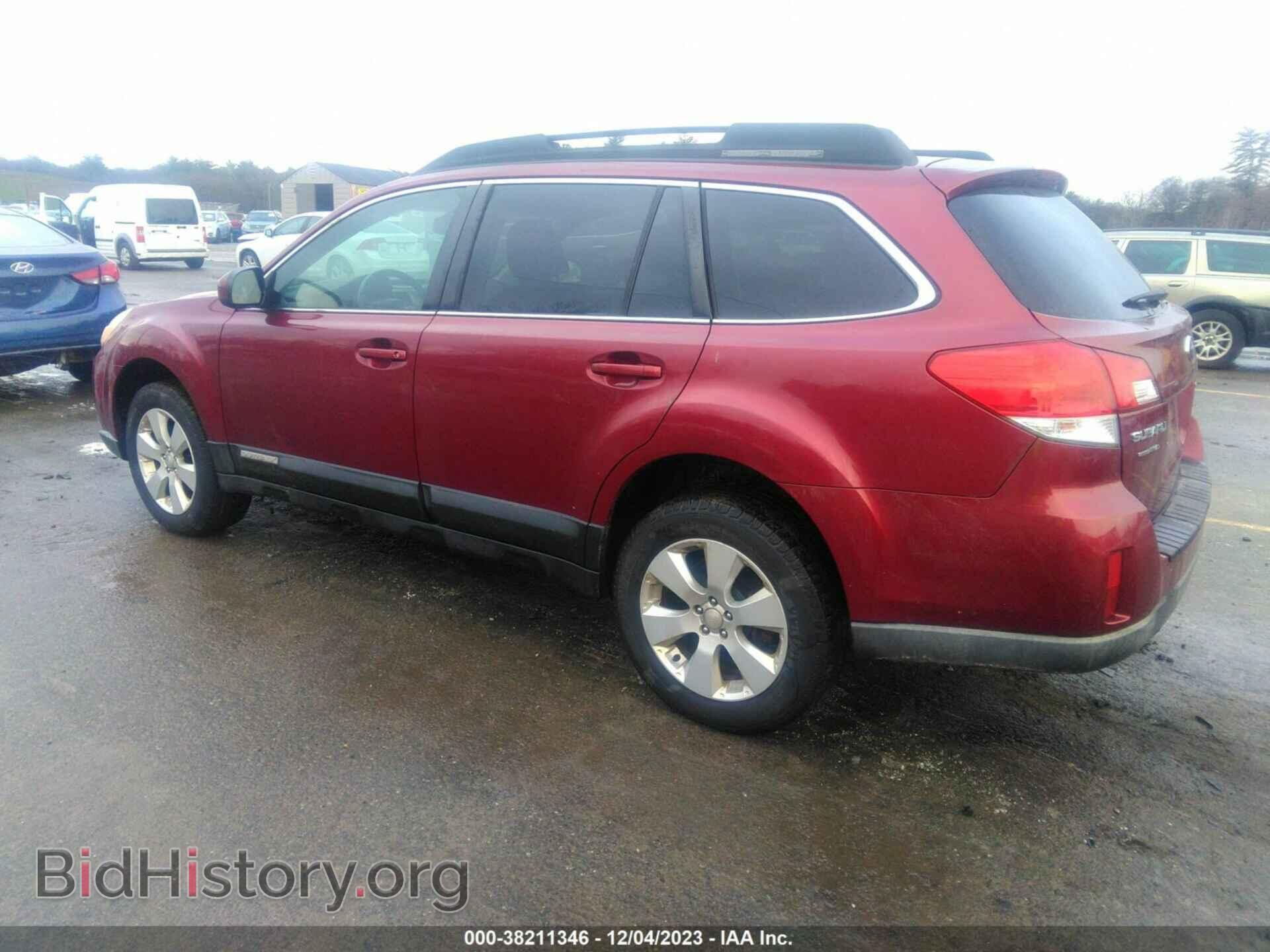 2012 SUBARU OUTBACK - VIN: 4S4BRBGC2C3243835 - Фото 3