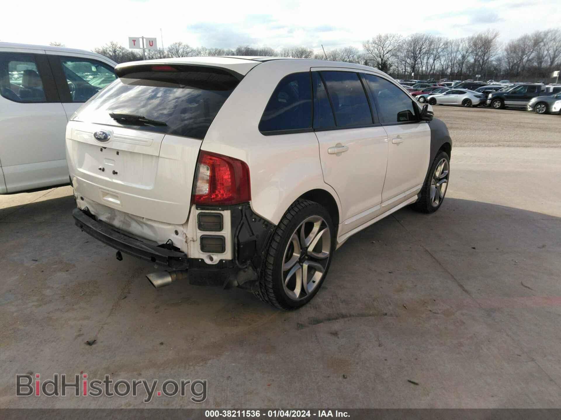 2014 FORD EDGE - VIN: 2FMDK3AK8EBB38089 - Фото 4