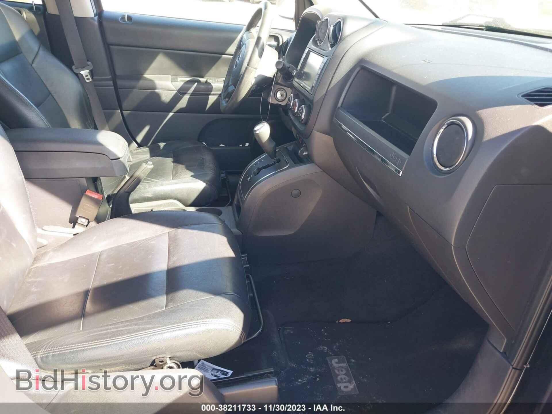 2012 JEEP COMPASS - VIN: 1C4NJDEB2CD676709 - Фото 5