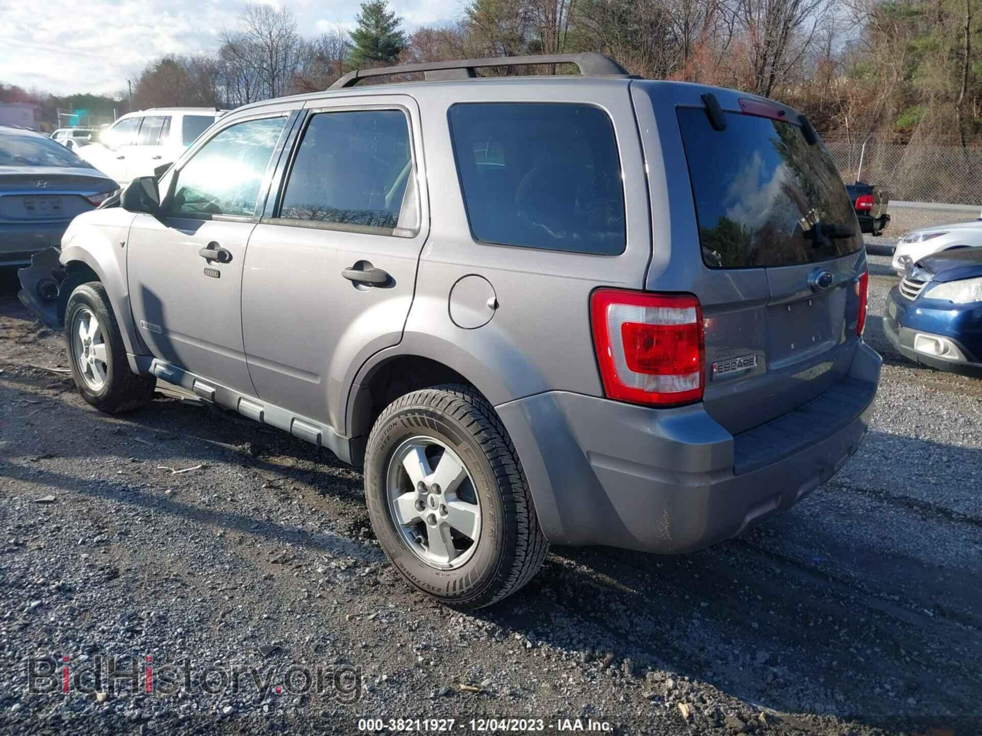 2008 FORD ESCAPE - VIN: 1FMCU93148KB92285 - Фото 3