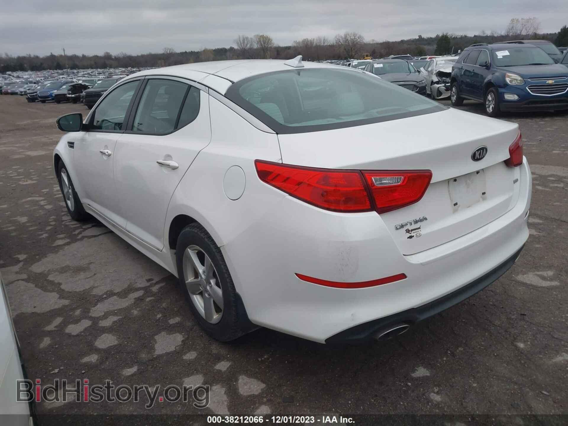 2014 KIA OPTIMA - VIN: KNAGM4A79E5521103 - Фото 3