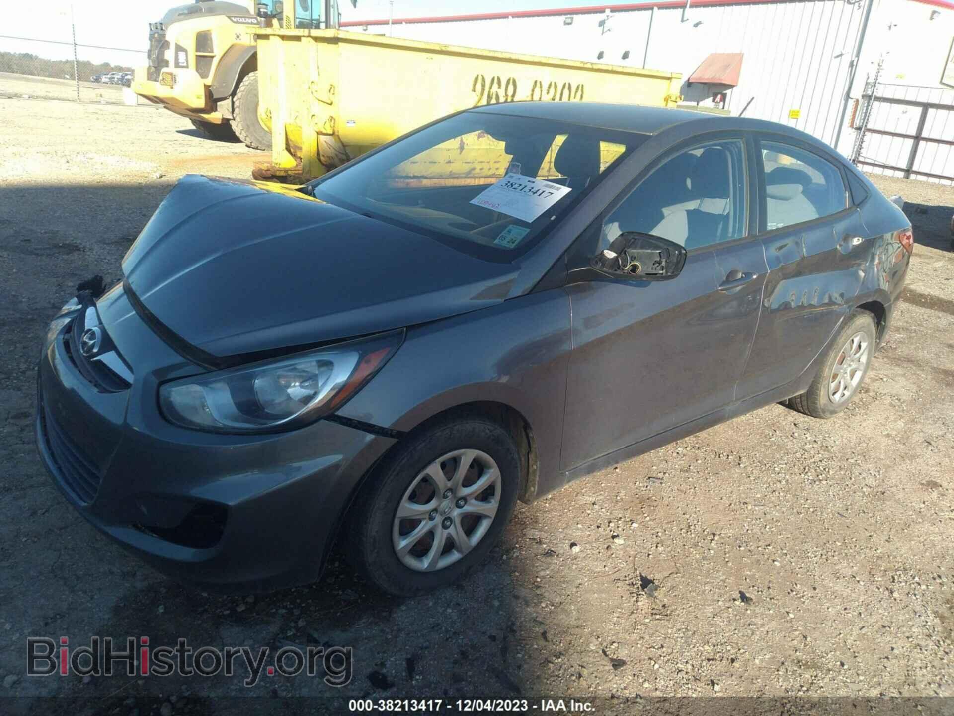 2014 HYUNDAI ACCENT - VIN: KMHCT4AEXEU638760 - Фото 2