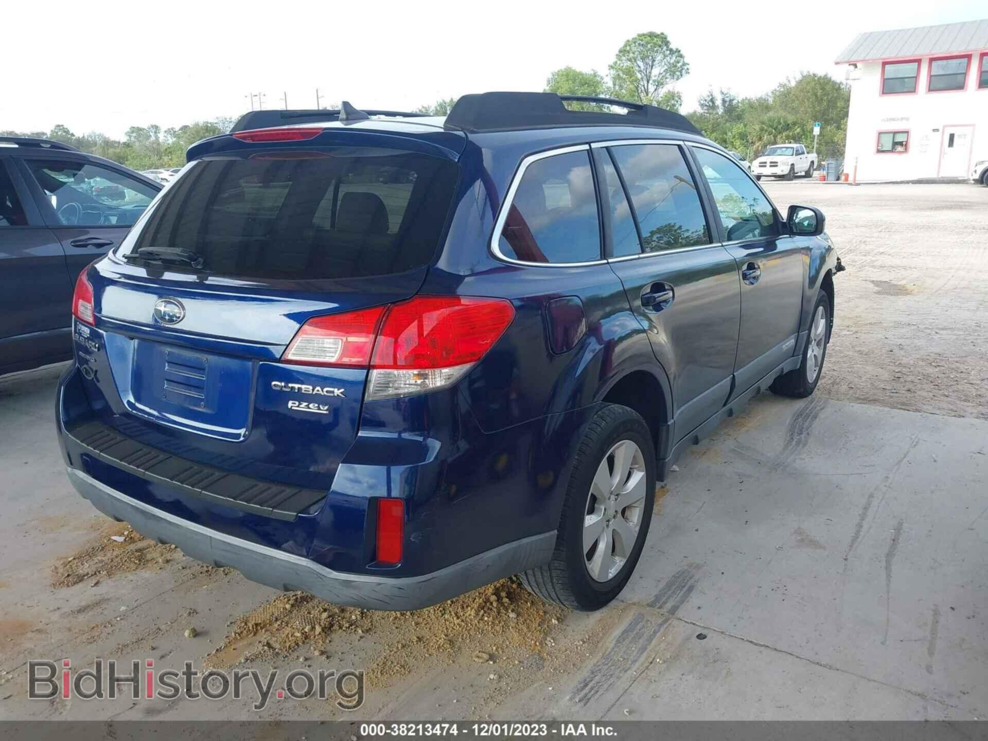 2011 SUBARU OUTBACK - VIN: 4S4BRBLC9B3357755 - Фото 4