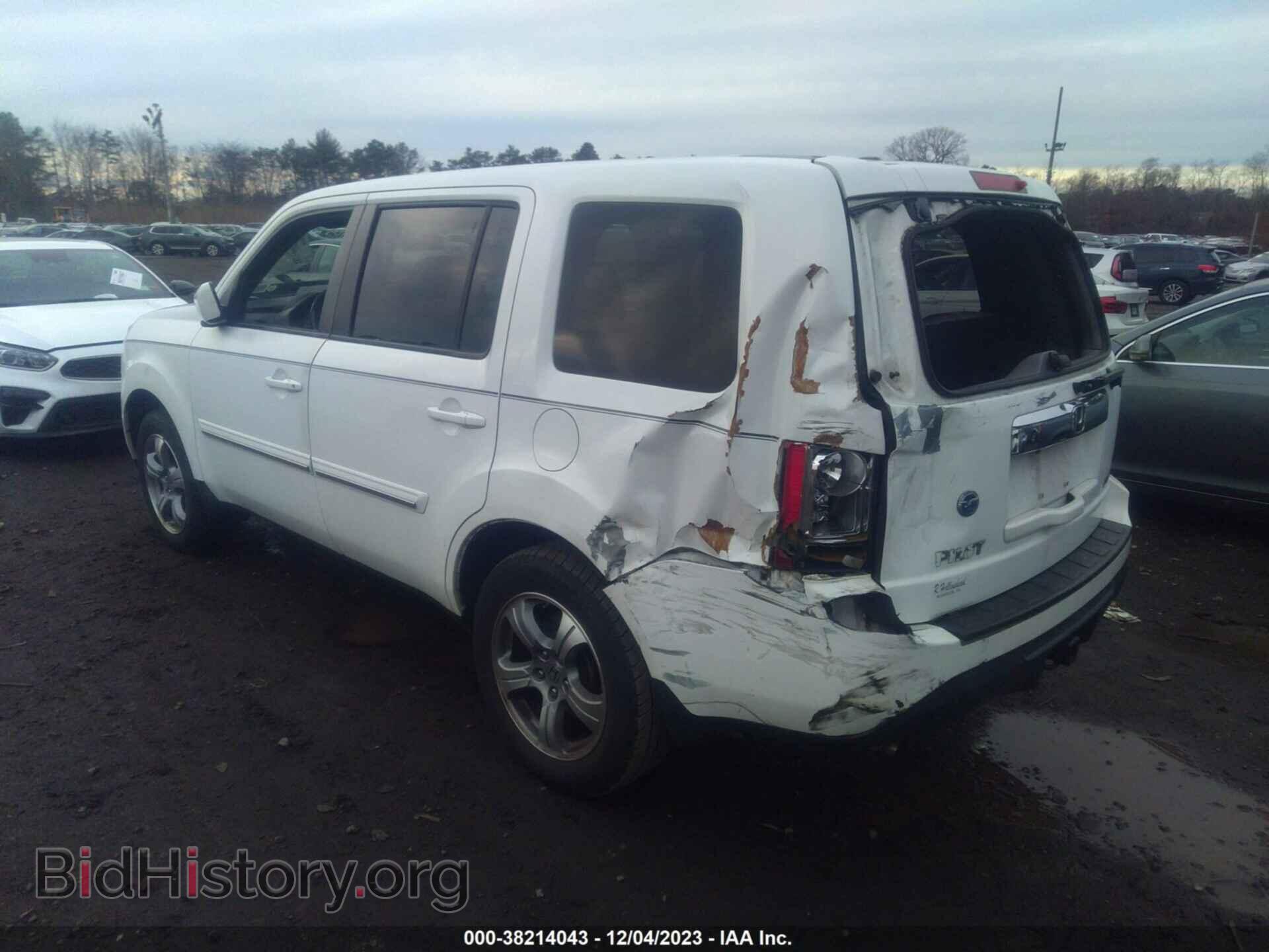 2013 HONDA PILOT - VIN: 5FNYF4H55DB074062 - Фото 3