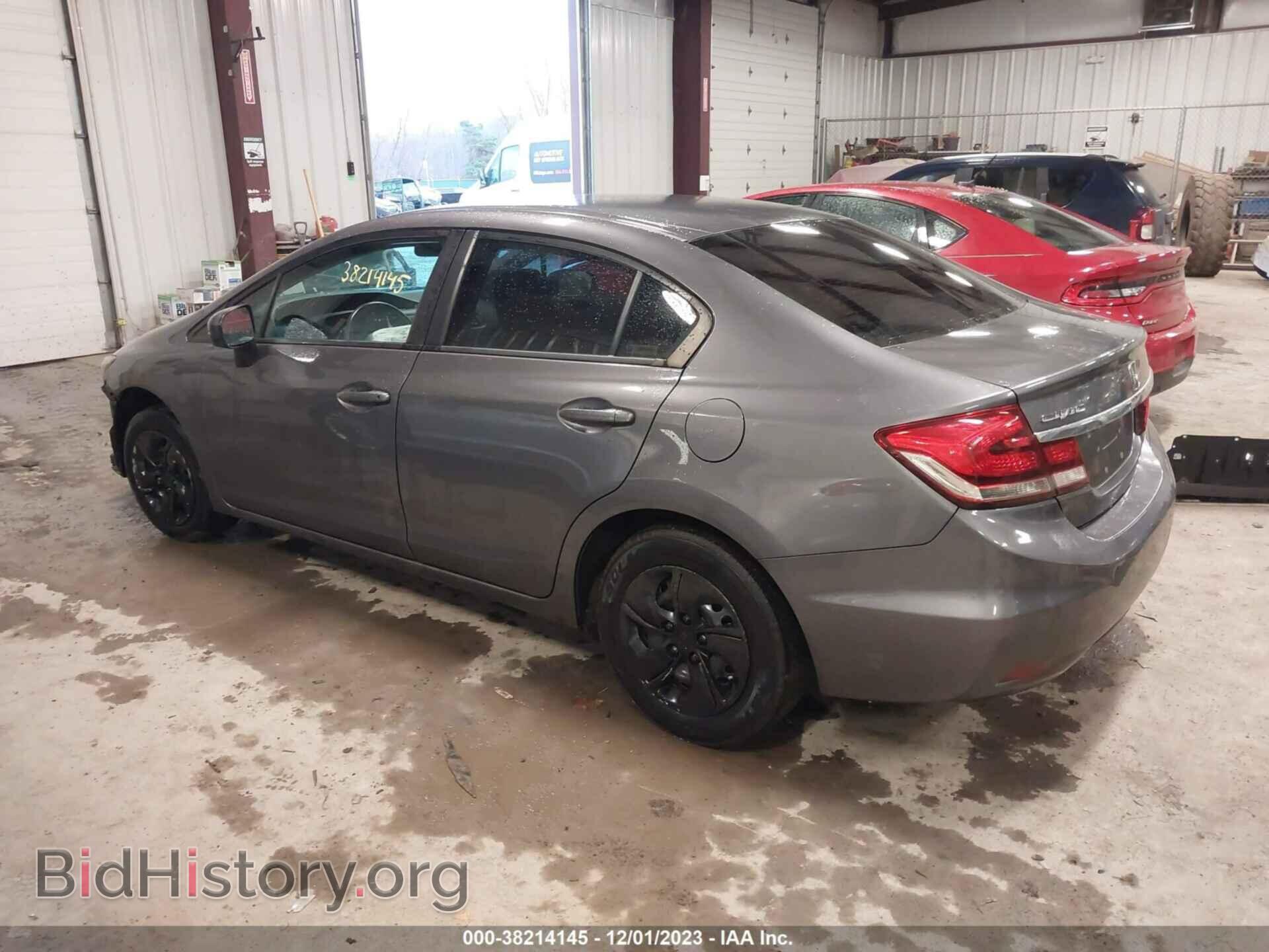 2014 HONDA CIVIC - VIN: 2HGFB2F54EH514490 - Фото 3