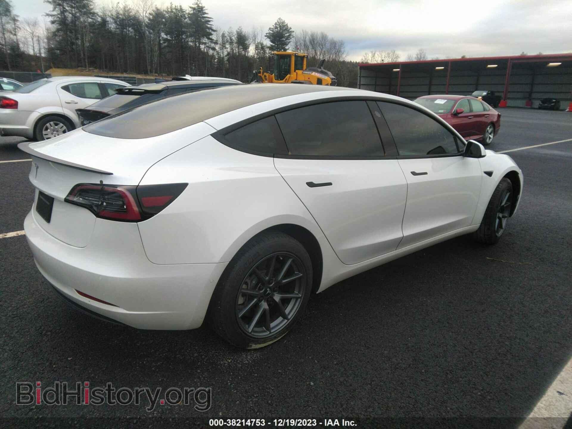 2021 TESLA MODEL 3 - VIN: 5YJ3E1EA7MF030061 - Фото 4
