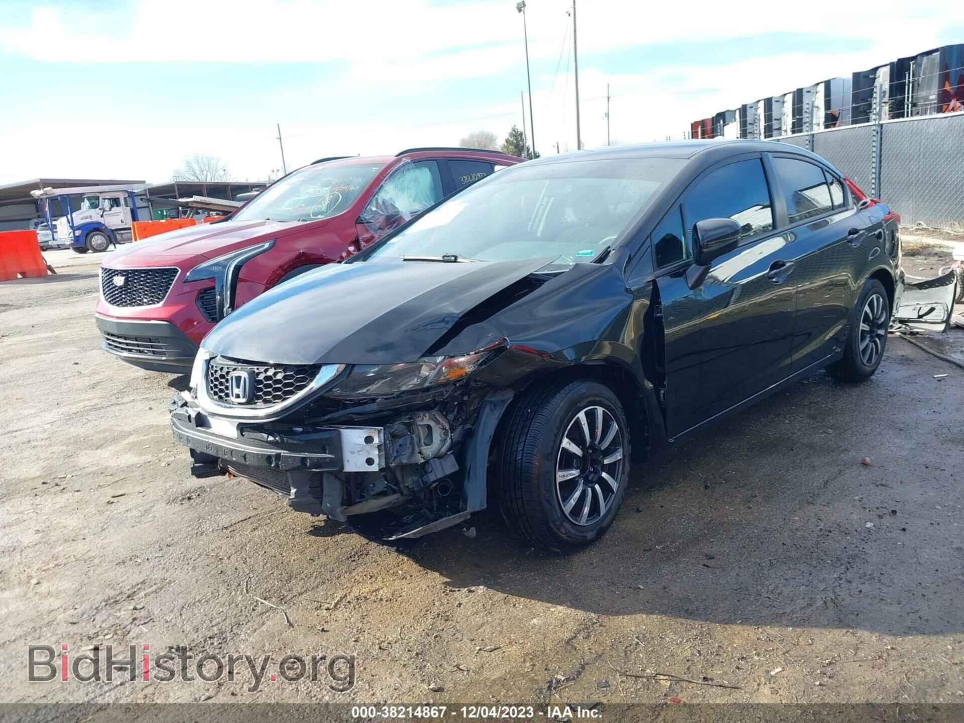 2014 HONDA CIVIC - VIN: 19XFB2F55EE003719 - Фото 2