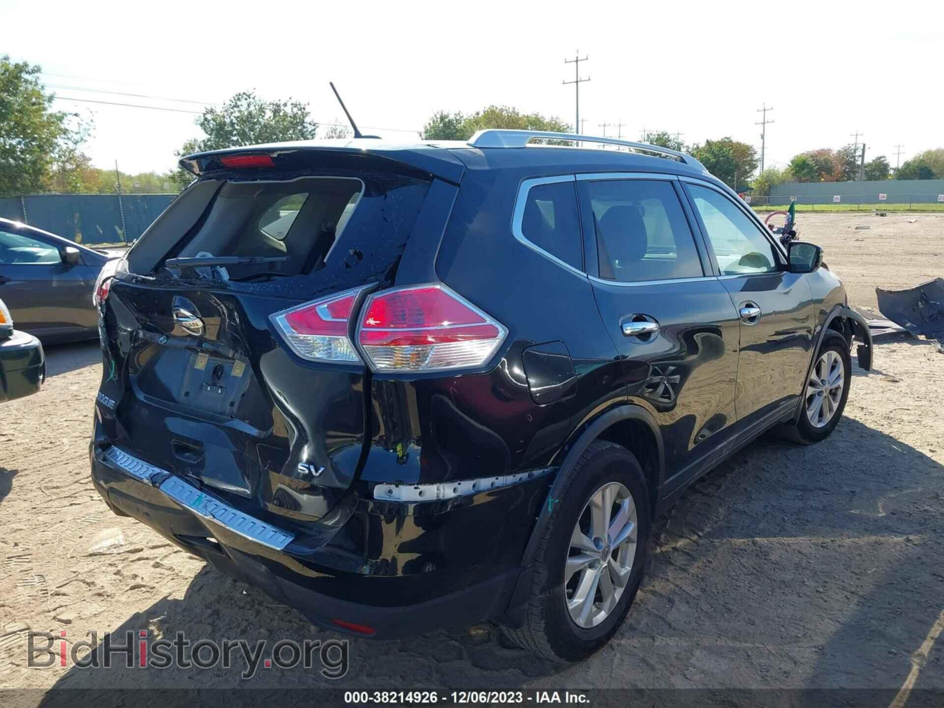 2015 NISSAN ROGUE - VIN: KNMAT2MT2FP524441 - Photo 4