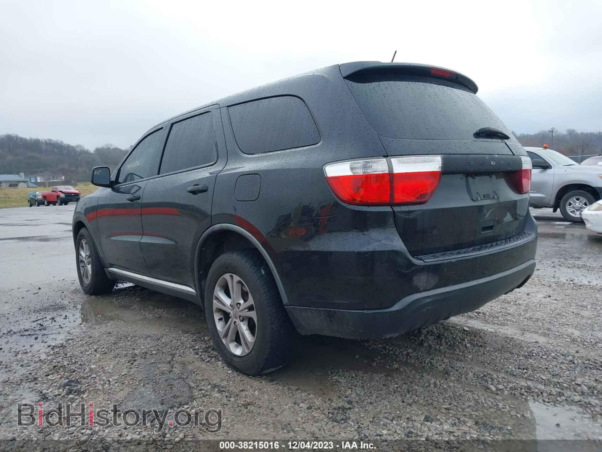 2012 DODGE DURANGO - VIN: 1C4RDHAG2CC146702 - Photo 3